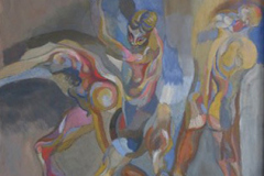 2010-Trois danseurs -100x81 cm