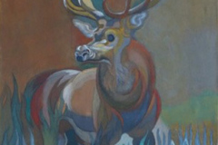 2012-Le Cerf - 100x81 cm-