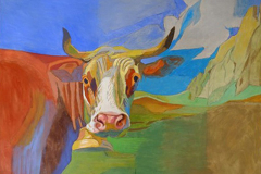 2022 - Tête de vache